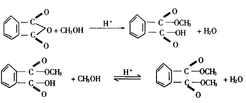 邻苯二甲酸二甲酯的合成原理